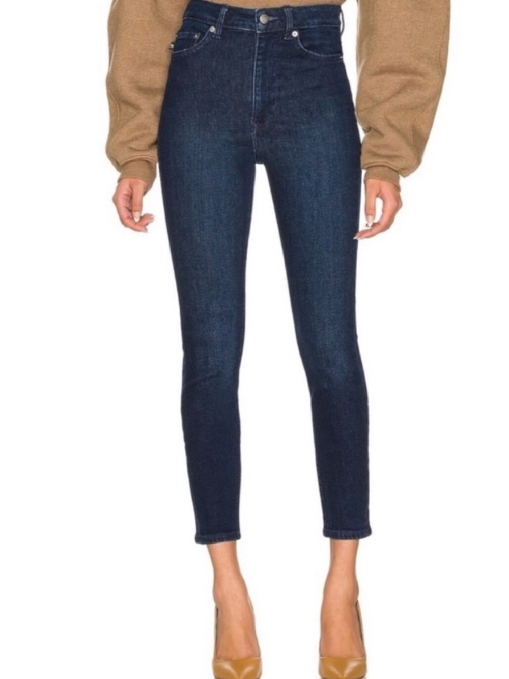 Lovers + Friends Mason High Rise Stretch Skinny Jeans NWT Firenze Wash Size 23